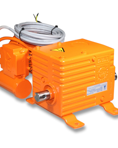 Winch motor EWA12 230/50 2.2A 1.6rpm 150Nm 4r= 850mm